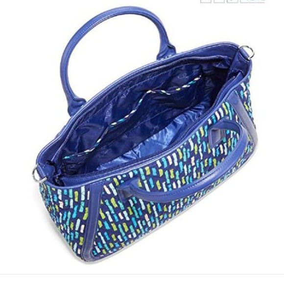 VERA BRADLEY TRAPEZE TOTE KATALINA  SHOWERS - Picture 4 of 4